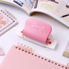 All Metal 6-Hole Punch, Paper Hole Puncher with Positioning Mark,
