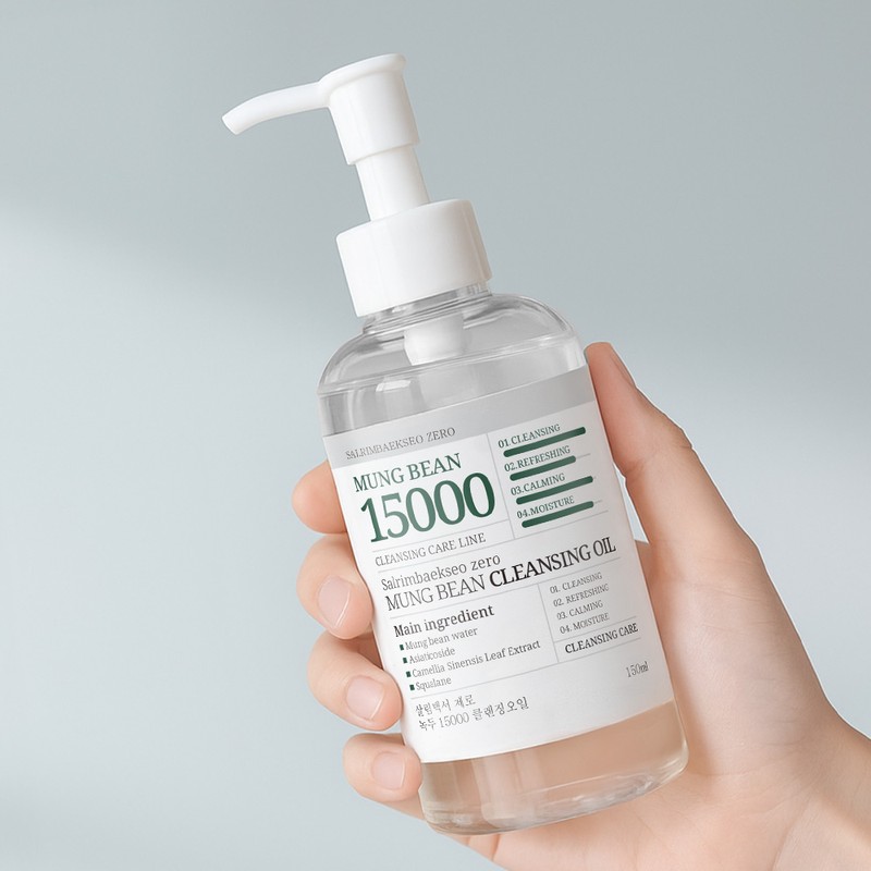 Household White Paper Zero Mung Bean 15000 Cleansing Oil 150ml