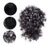 OHPHCALL Synthetic High Puff Afro Wig with Curly Hair Bun