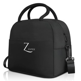 ZENYKX® Kühltasche für Lebensmittel | Lebensmitteltasche aus Polyester mit Premium-Aluminium-Isolierung | Kühltasche für Arbeit, Büro, Reisen und Picknick.
