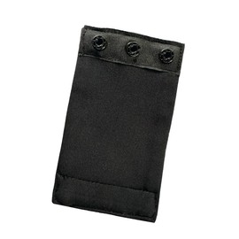 Close Friend ADULT BODYSUIT EXTENDER | ADDS LENGTH TO BODYSUIT | REMOVABLE AND WASHABLE (3P, BLACK, 4" LENGTH)