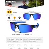 Polarized Sports Sunglasses for Men Women Youth Baseball Running Cycling