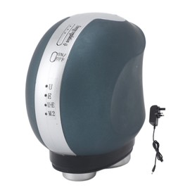 2 in 1 Ultrasound Massager Machine Deep Tissue Massage 3 Levels Rechargeable Full Body Bioelectric Massager Device 100‑240V GB Plug Blue