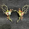 Caiguoer Women Christmas Fans Headband (B)