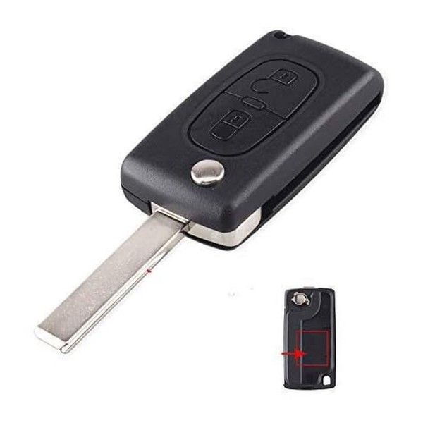 kuyuansu Remote Key Shell for Peugeot 207 307 308 407