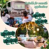 Kanayu 4 Pcs 3-Outlet Extender Adapter, Indoor/Outdoor Use, Weatherproof 3