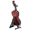 Miniature Cello 5.5 Inch Mini Cello Model with Wooden Musical