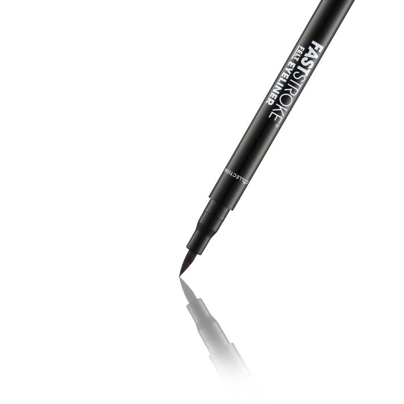 Collection Cosmetics Fast Stroke Felt Tip Eyeliner with Fine Tip,