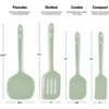 New DI ORO Silicone Turner Spatula Set - Kitchen Spatulas