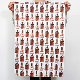 Clare Baird The Famous Grouse Patterned Tea Towel