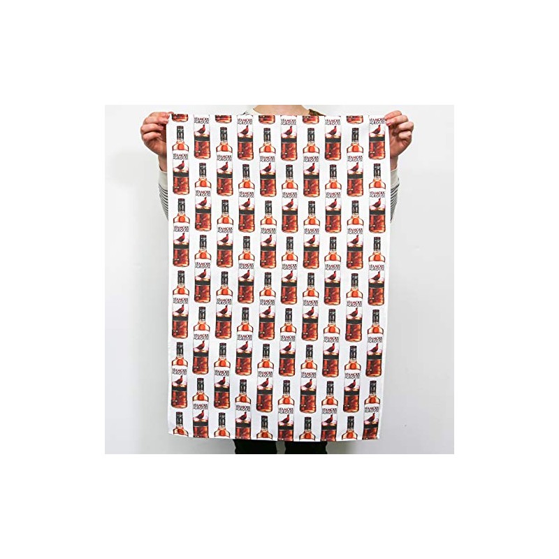 Clare Baird The Famous Grouse Patterned Tea Towel
