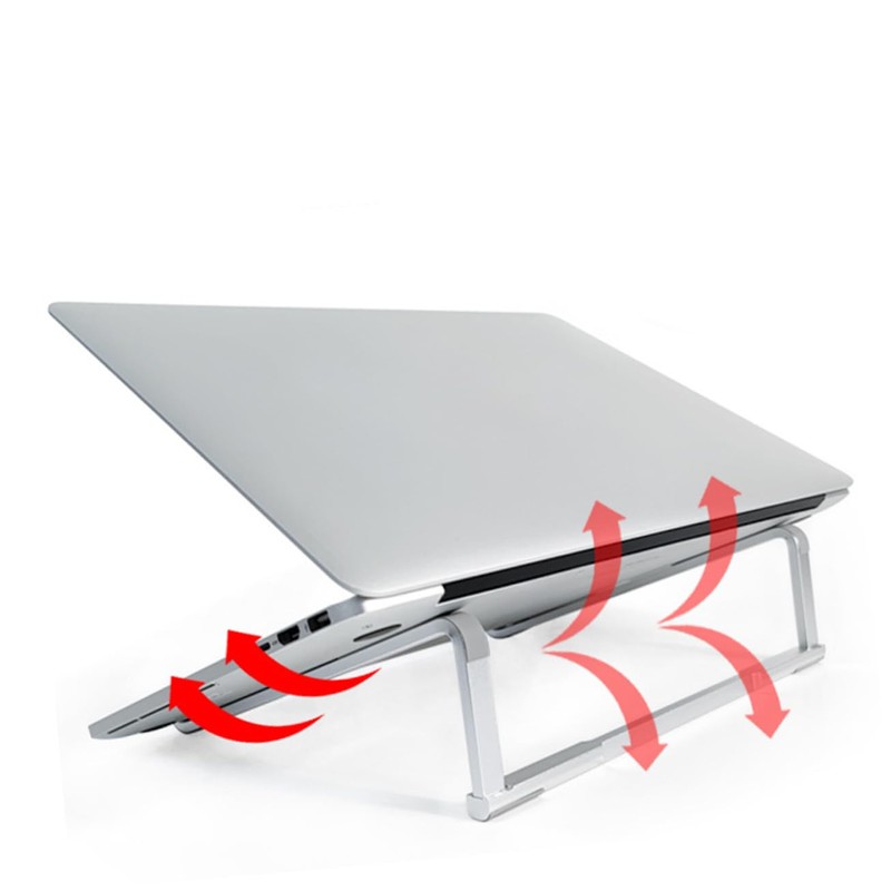 LABRIMP Foldable Laptop Desk Stand Computer Desktop Mount Ergonomic Laptop