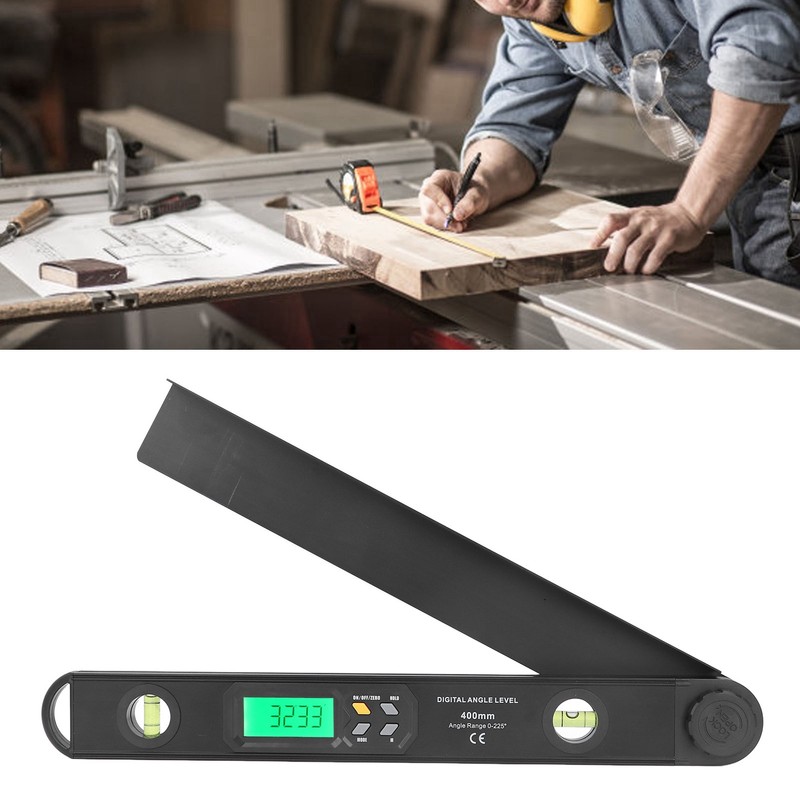 Digital Angle Level Protractor Aluminum Alloy Digital Levels Tool 0‑225°