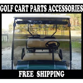 Golfco EZGO Valor & TXT Tinted Windshield (2014+ ONLY)  *New In Box Golf Cart Part*