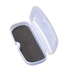 2002-01 Glasses Case, Plastic, Lightweight, Durable, Hard Case, Stylish, Metallic