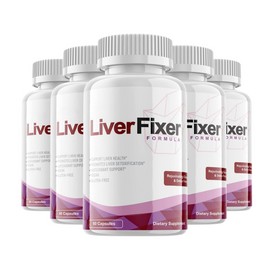 Liver 5-Pack Liver Fixer Cleanse Formula for Liver Health Cleanse Support-300 Capsules