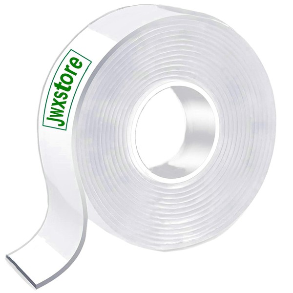 Jwxstore Jwxstore Double Sided Tape Heavy Duty, 16.5FT Nano Double