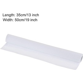 MACHSWON White EVA Foam Sheets 13 x 39 Inch 1mm Thick Sheets Roll for Crafts DIY Projects,Intellectual Building Blocks, 1 pcs