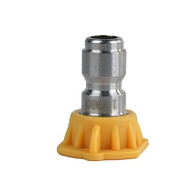 20 Pack of Erie Tools 5.0 Stainless Steel Orifice 15 Degree 1/4in. Quick Connect 4000 PSI High Pressure Washer Spray Nozzle Tips