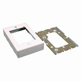 Wiremold BW5 Metal Starter Box, 1-In. Depth, White - Quantity 5