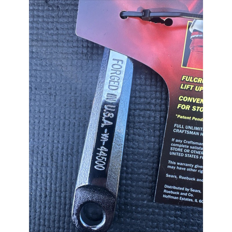 Craftsman USA MADE VERSION SEARS Craftsman Bottle Cap Wrench Bottle