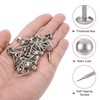 sourcing map 50Pcs Upholstery Nails, 8x20mm Upholstery Tacks Furniture Tacks