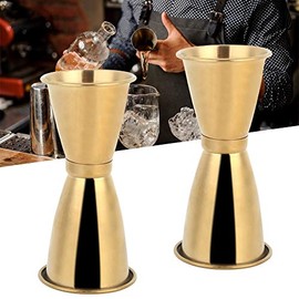 Vaso Medidor Cocina, Taza Medidora de Acero Inoxidable, Vaso medidor de bar Jigger para cócteles Copa de Vino Taza de Onzas Herramientas de Medición de Líquidos para Bebidas Barman