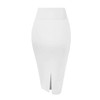 Girstunm Women's Casual Pencil Skirt Slim Short Skirt Business Style