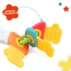 Primì - Newborn Baby Teething Key Rattle with Music Bear