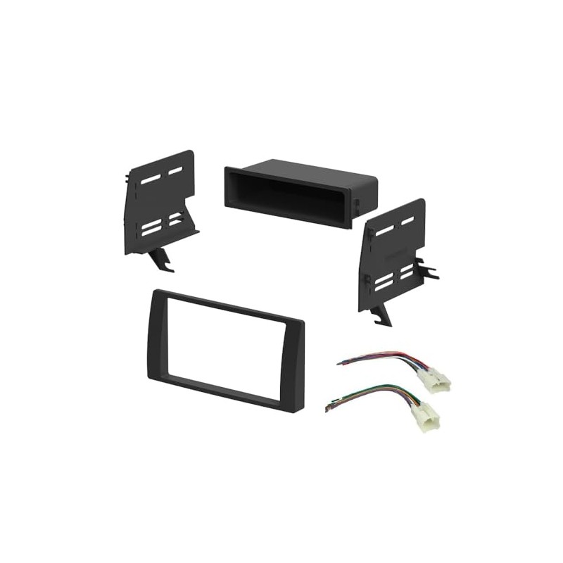 Double DIN Car Stereo Radio Installation Dash Kit for 2002