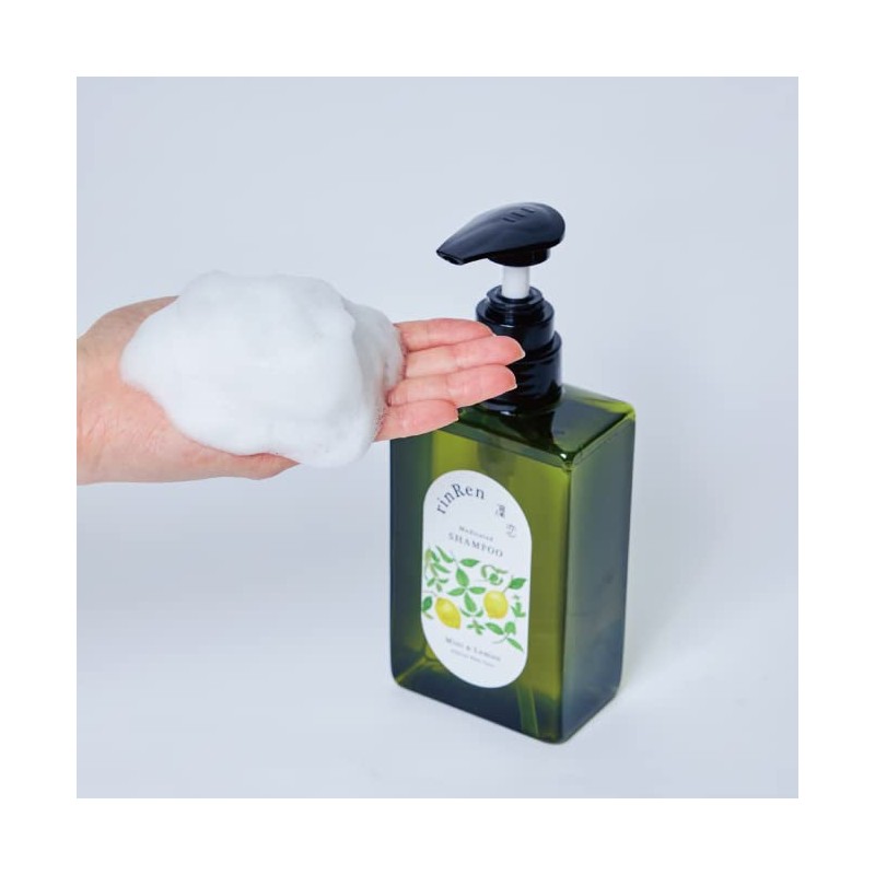 Rinren Shampoo Mint & Lemon 13.5 fl oz (400 ml)