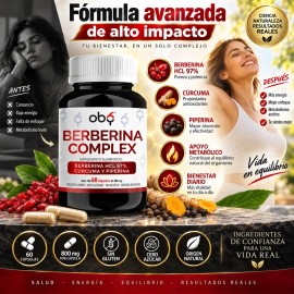 OBG - Apoyo Nutricional 60 Capsulas 800mg Metabolismo Diario