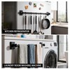 2 Pack Magnetic Curtain Rods for Metal Door 16 to