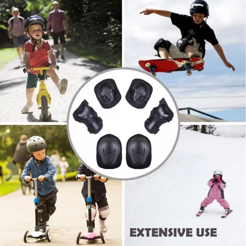 Chotune Casco Niños Protección Kit Bici Patinar Scooter