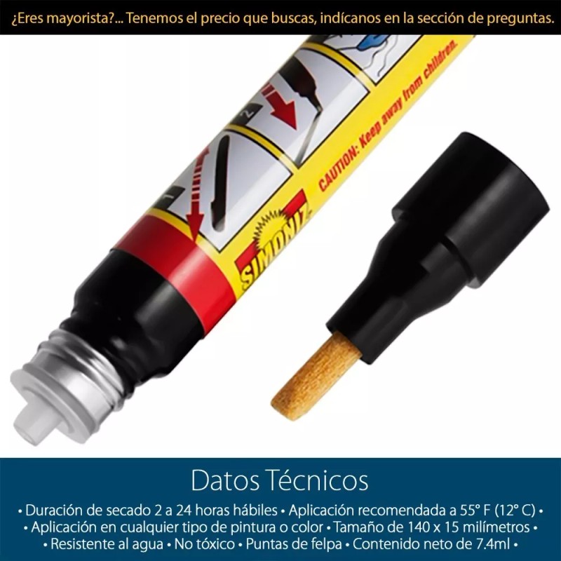 Mercader Digital Paquete De 10 Fix It! Pro Marcador Para