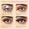 GOLLEE Eyelash Extensions Set, Eyelash Clusters, DIY Eyelash Extensions Kit,