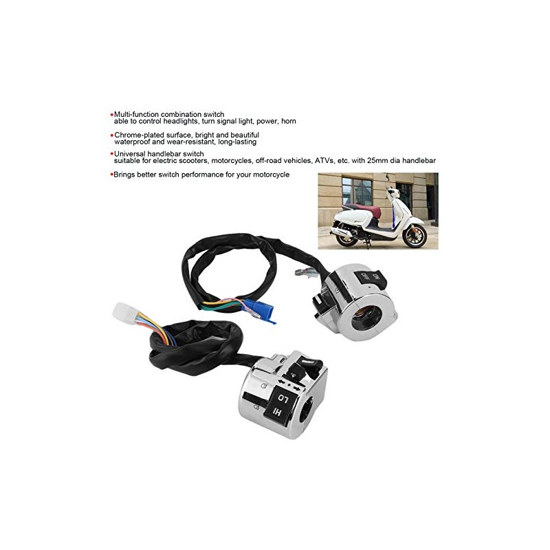Motorcycle Handlebar Controls-Motorcycle Handlebar Controll Switches,Pair Motorcycle Handlebar Switch Control