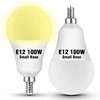 E12 LED Candelabra Bulb 100Watt Equivalent, 4000K Natural White, E12