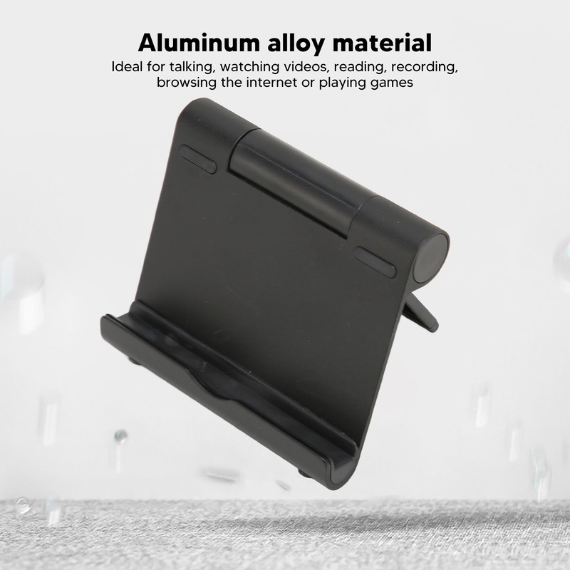 Phone Stand Rotatable 180 Degrees Foldable Portable Aluminum Alloy Silicone