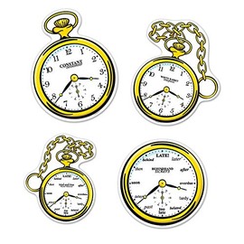 Beistle Clock Cutouts