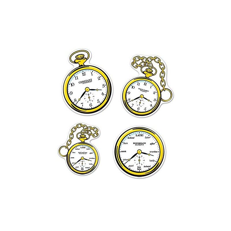 Beistle Clock Cutouts