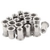 20pcs 5/16-18 Rivet Nuts Stainless Steel Threaded Rivet Insert Nuts