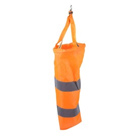 Eddwiin Windsock - 40cm Nylon Airport Windsock R-ip-stop Outdoor Wind Measurement Sock Bag with Reflective Belt