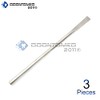 OdontoMed2011 3 PCS Sheehan Straight Osteotome 8MM Hexagon Handle 16CM