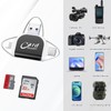 LINXINS Multi-Port 4 in1 Universal SD TF Card Reader 1