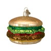 Old World Christmas Cheeseburger Glass Blown Ornament