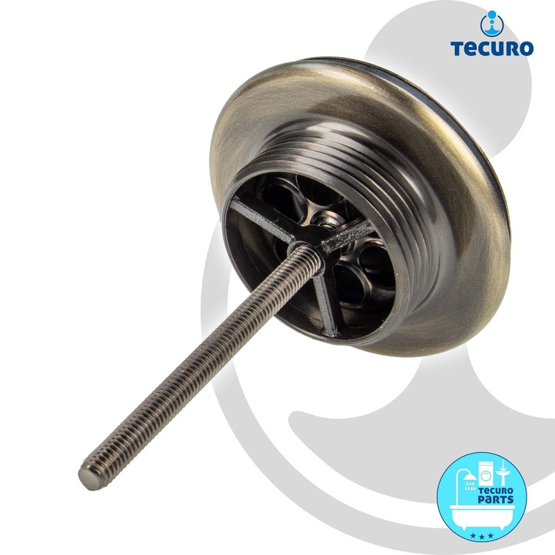 'Tecuro 1 1/4 Valve Drain Filter Bronze For Sinks With