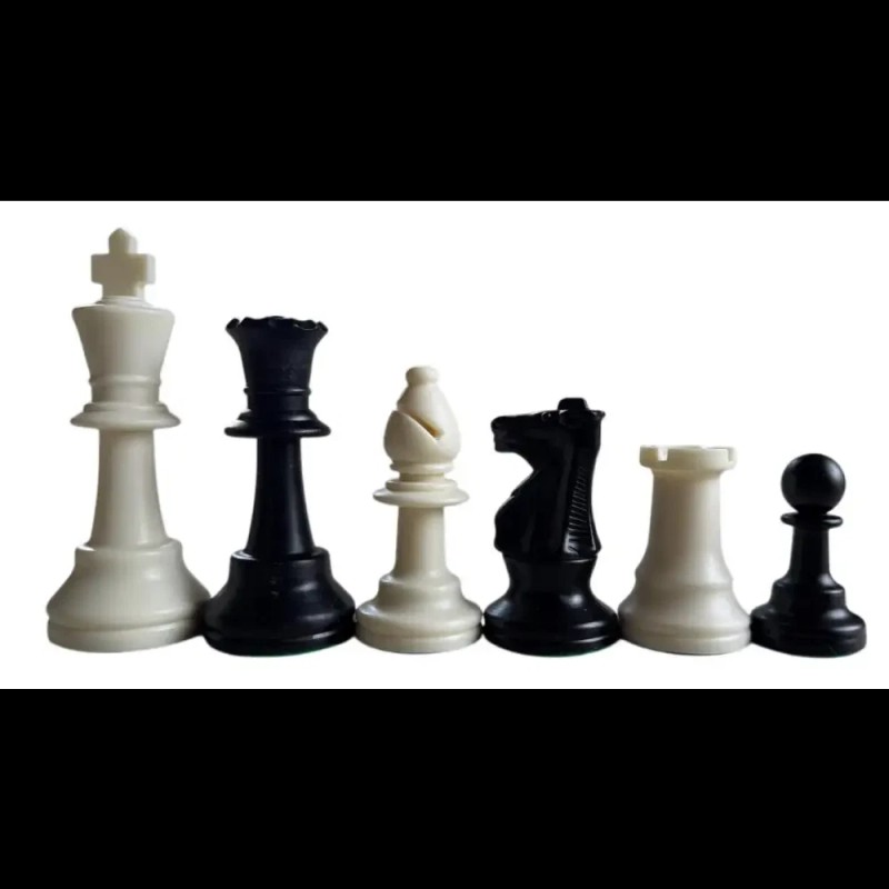 Chess Gorilla Triple Weighted Club Special Plastic Chess Set -