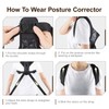 TNSOYCA Posture Corrector for Men Women, Lightweight Upper Back Brace