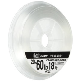X-Braid Shock Reader, Bit Reader, Super Strong, Fluorocarbon, 6.6 ft (20 m), No. 18, 60lb, Natural